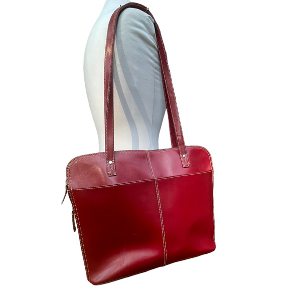 Wilsons Leather Bags Wilsons Leather Pelle Studio Red Leather